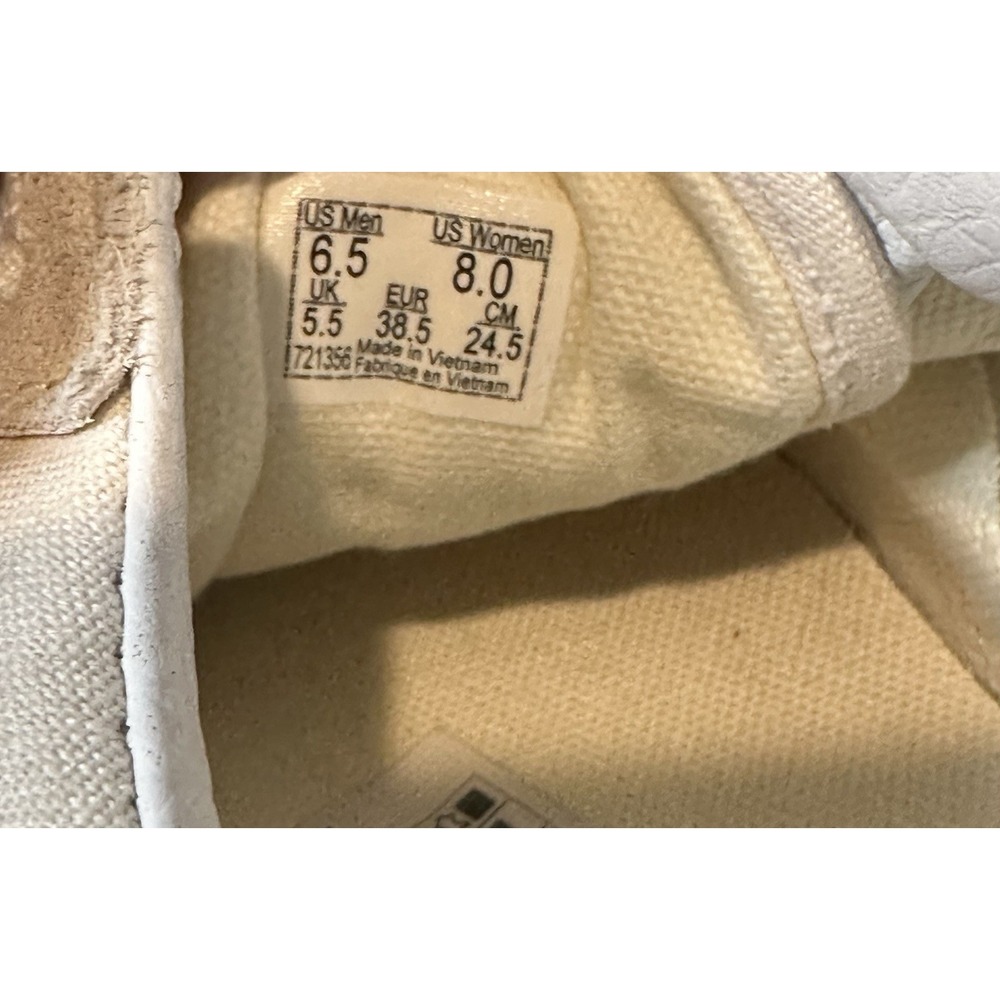 Vans Cream White Floral Platform Old Skool Sneakers - Picture 8 of 12
